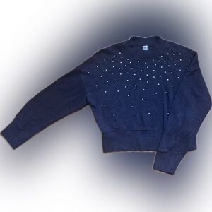 EUC Sparkly Gray Girls Sweater